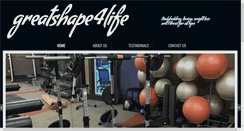 Desktop Screenshot of greatshape4life.com