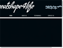 Tablet Screenshot of greatshape4life.com